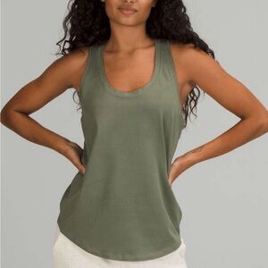 Lululemon Love Tank Top  sporty gym workout casual relaxed stretch cotton